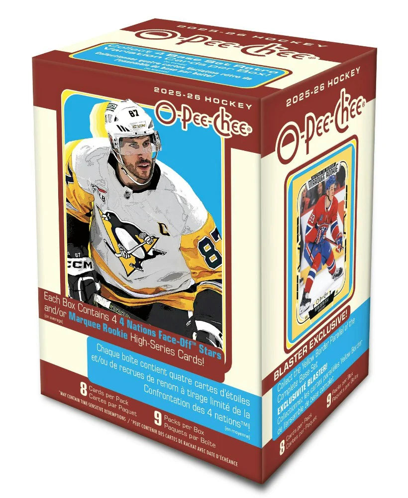 2025-26 OPC O-Pee-Chee Hockey Hobby Blaster - Pack