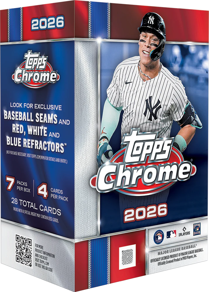 2026 Topps CHROME MLB Baseball Blaster / Value Box