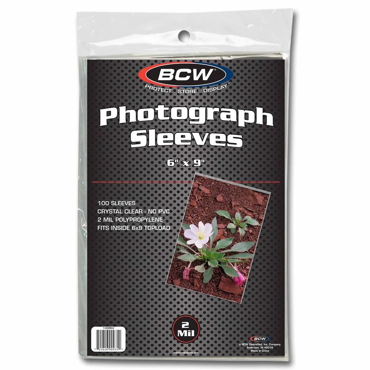 6x9 Photograph / Card Soft Sleeves 100 pack -(AKA Penny Sleeves) BCW
