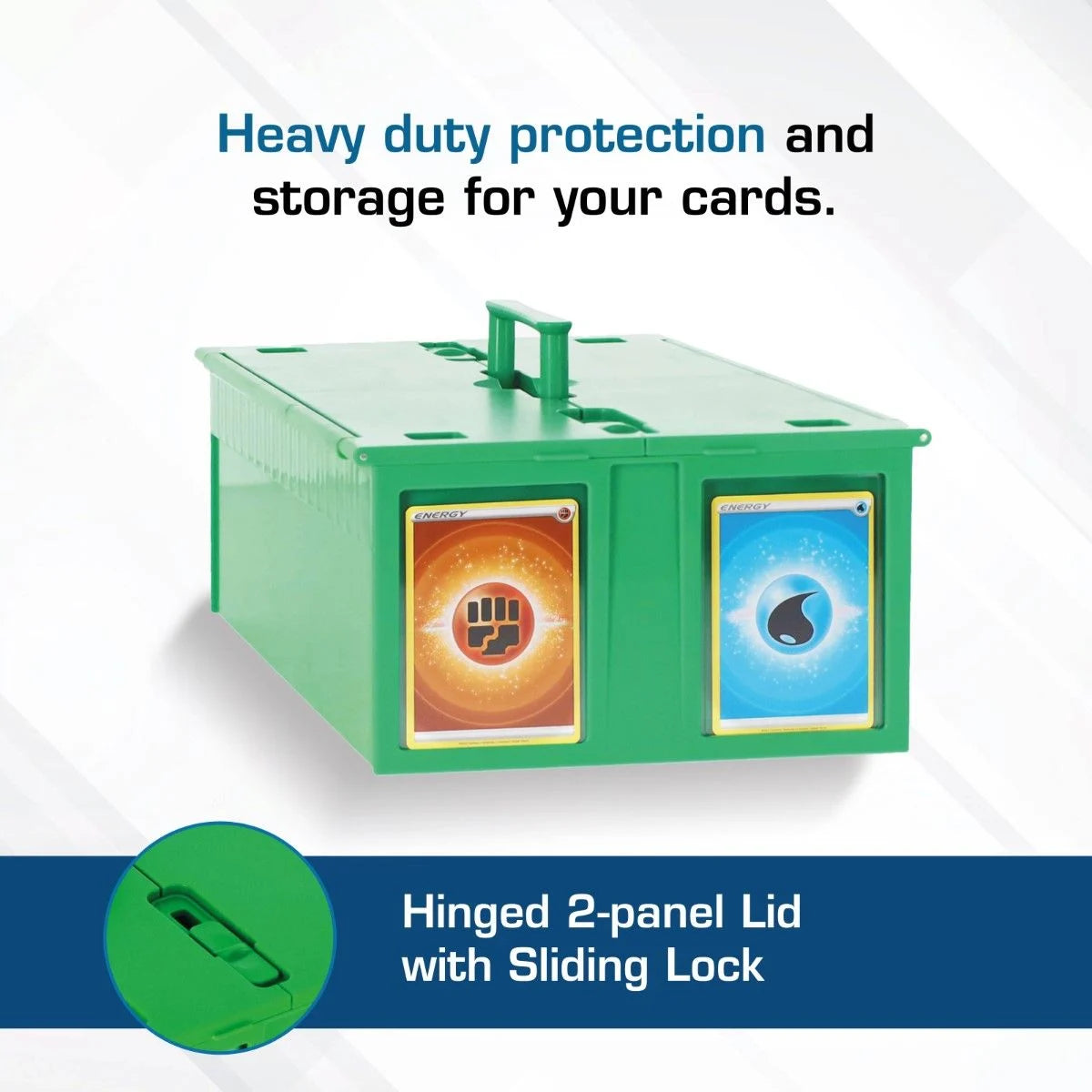 Collectible Card Bin 1600ct GREEN - BCW - Storage