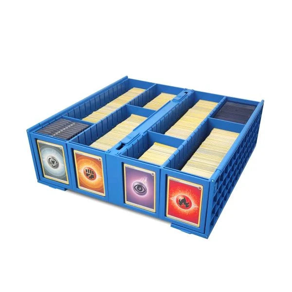 Collectible Card Bin 3200ct BLUE - BCW Storage