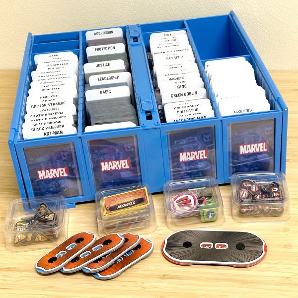 Collectible Card Bin 3200ct BLUE - BCW Storage