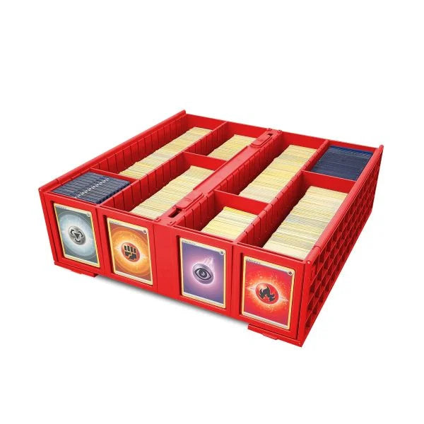 Collectible Card Bin 3200ct RED - BCW - Storage