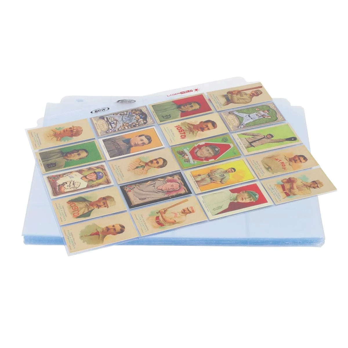 BCW LaserWeld® 20-Pocket Tobacco Page (50 CT. Pack)