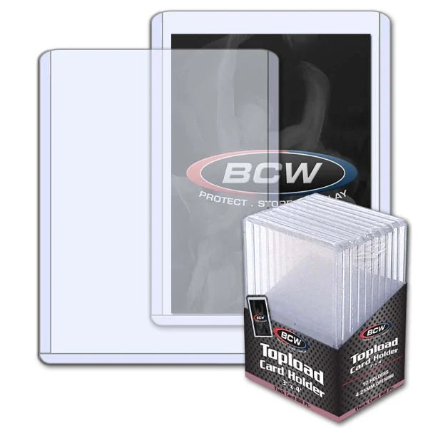 168pt Card Toploaders - 10 Pack - BCW