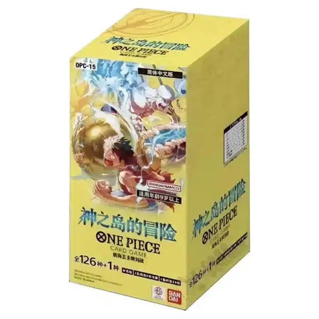 Japanese - One Piece Card Game - ADVENTURE ON THE ISLAND OF THE GODS Booster Box OP-15