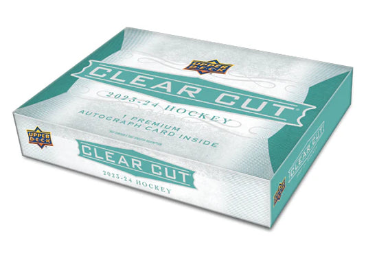 2023-24  UD Clear Cut Hockey Hobby Box