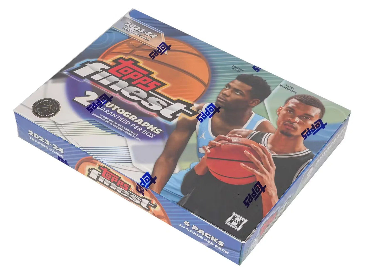 2023-24 NBA Topps Finest Basketball Hobby Box