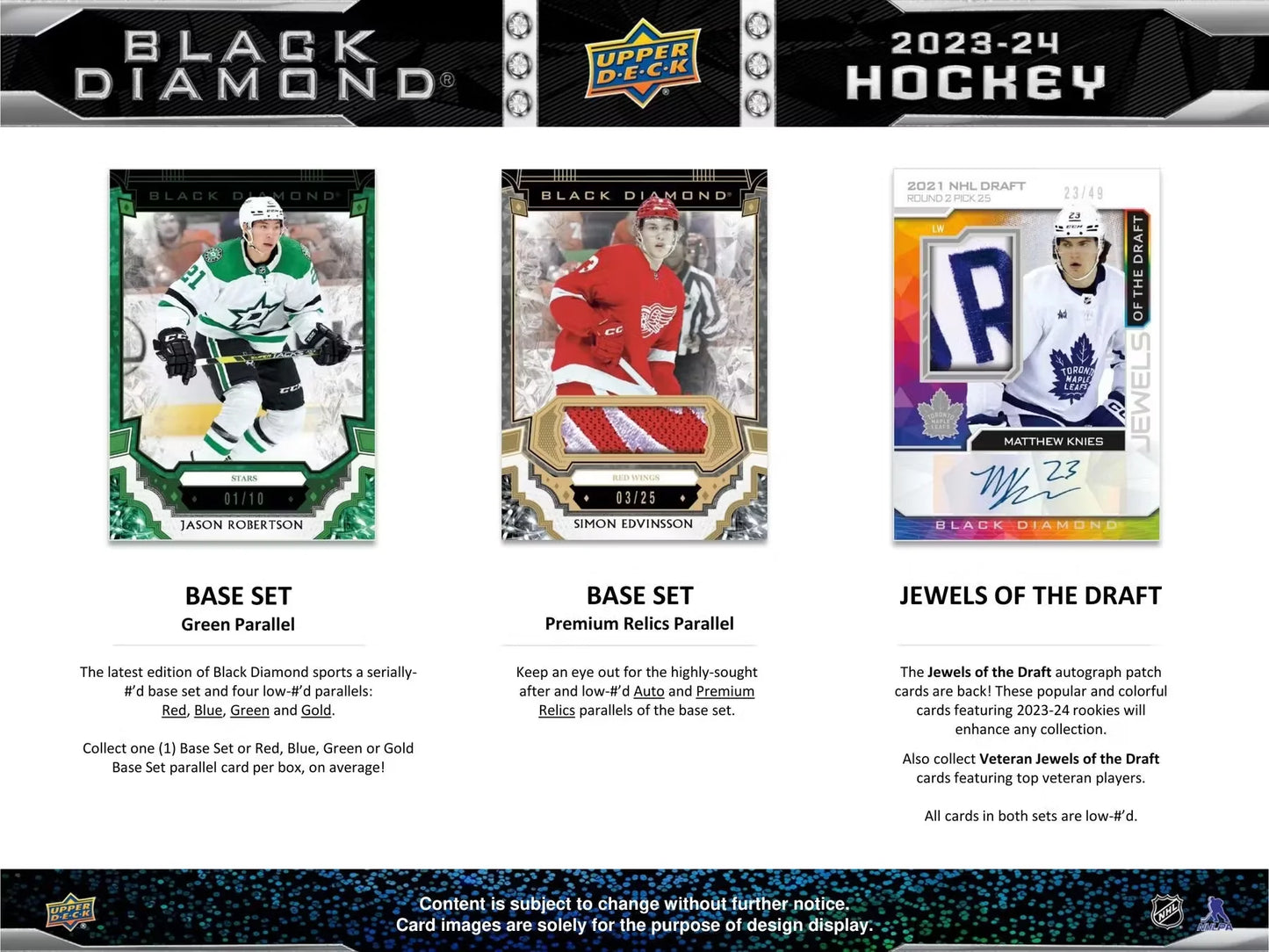 2023-24 Black Diamond Hockey Hobby Box