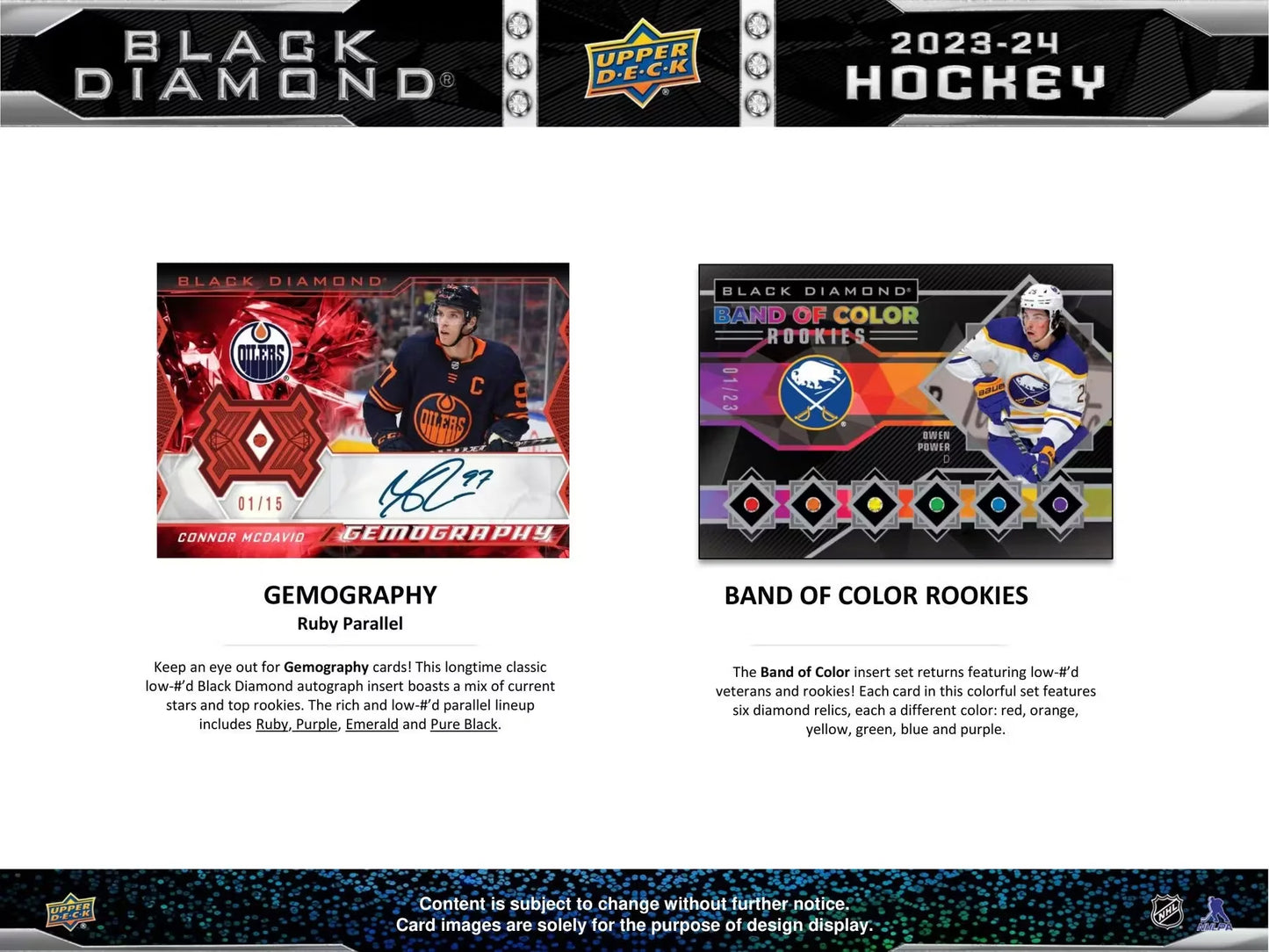 2023-24 Black Diamond Hockey Hobby Box