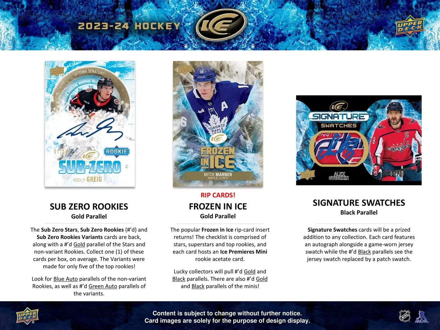 2023-24 Upper Deck ICE Hobby Box