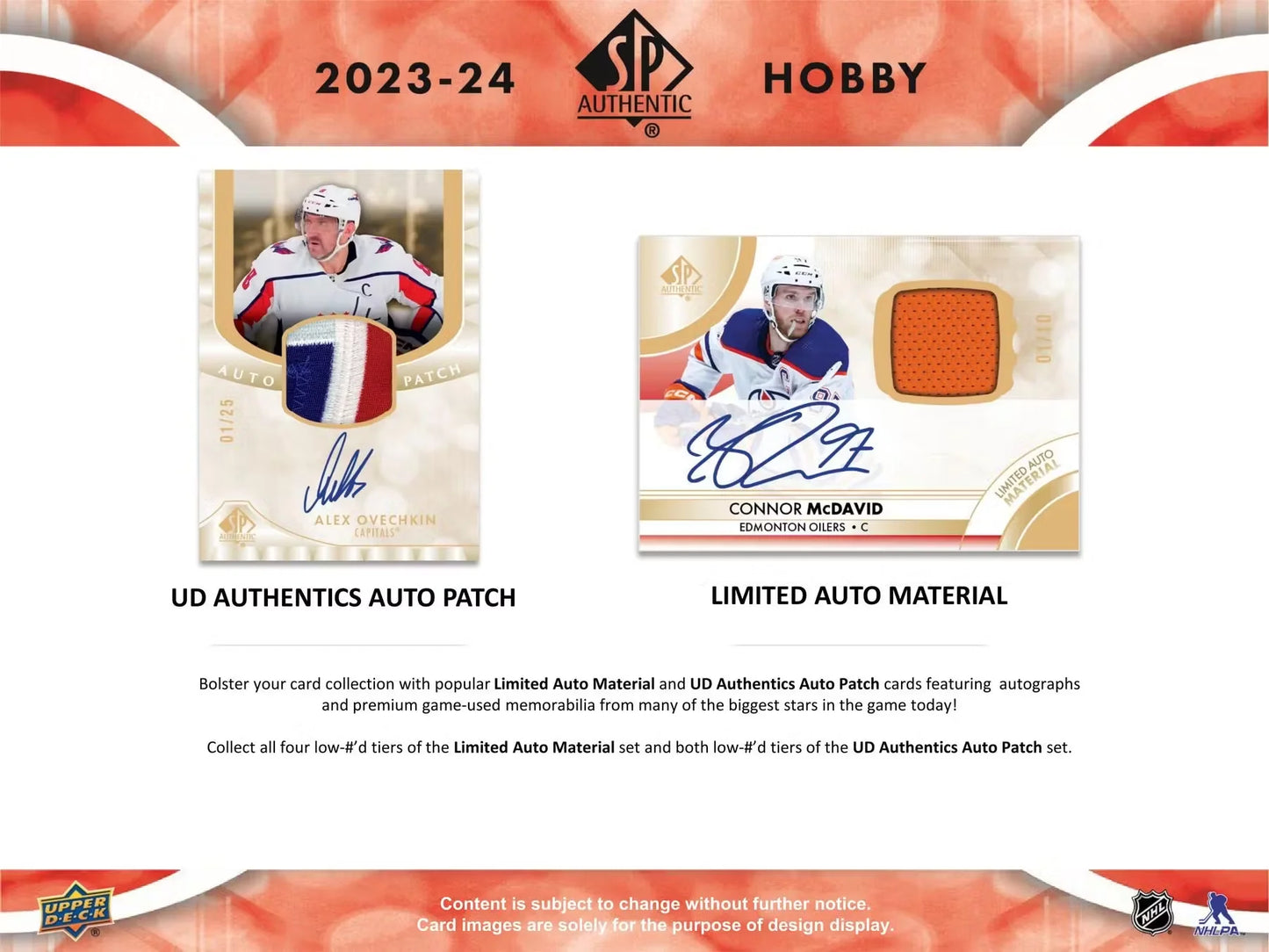 2023-24 SP Authentic Hockey Hobby Box