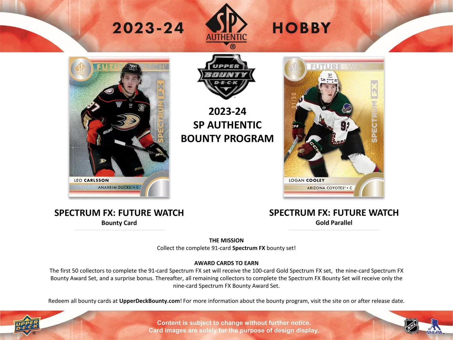 2023-24 SP Authentic Hockey Hobby Box