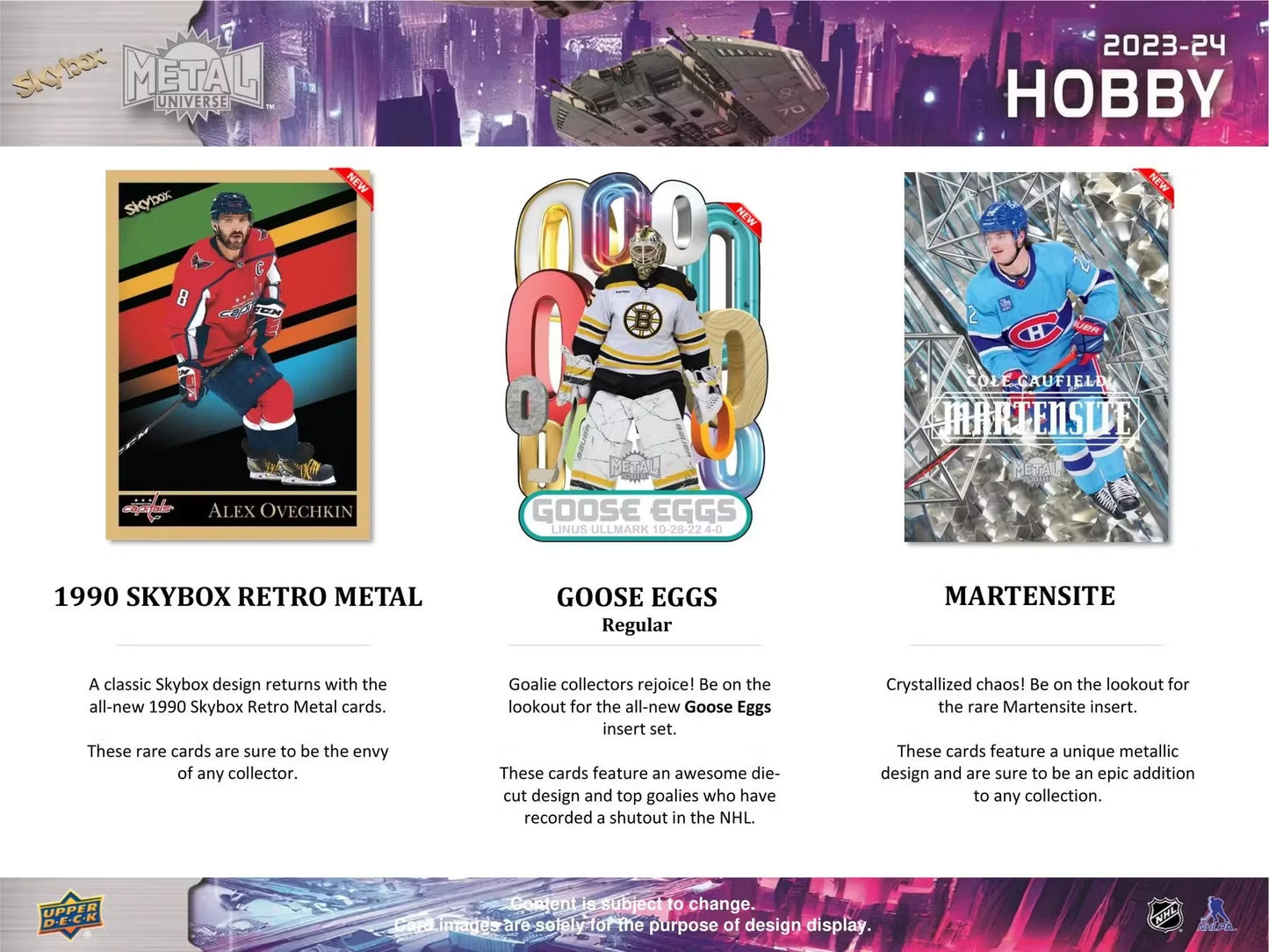 2023-24 SkyBox Metal Universe Hockey Hobby Box