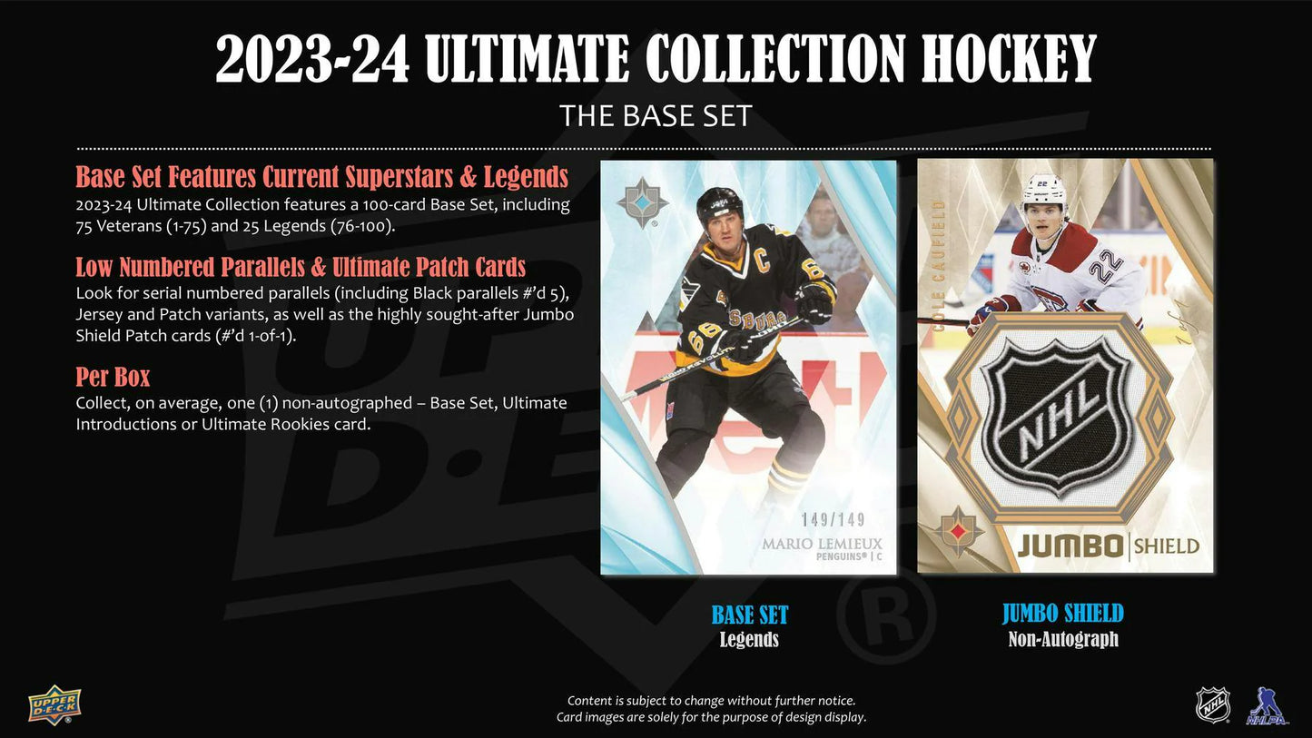 2023-24 Ultimate Collection Hockey Hobby Box