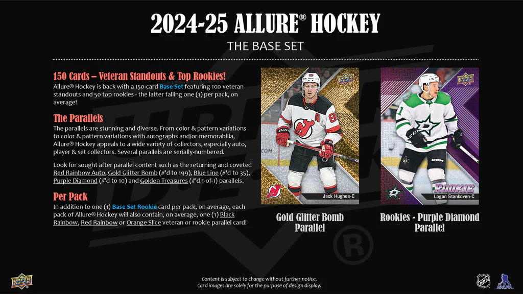 2024-25 UD Allure Hockey Hobby Box