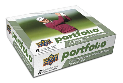 2024 Upper Deck Portfolio Golf Hobby Box