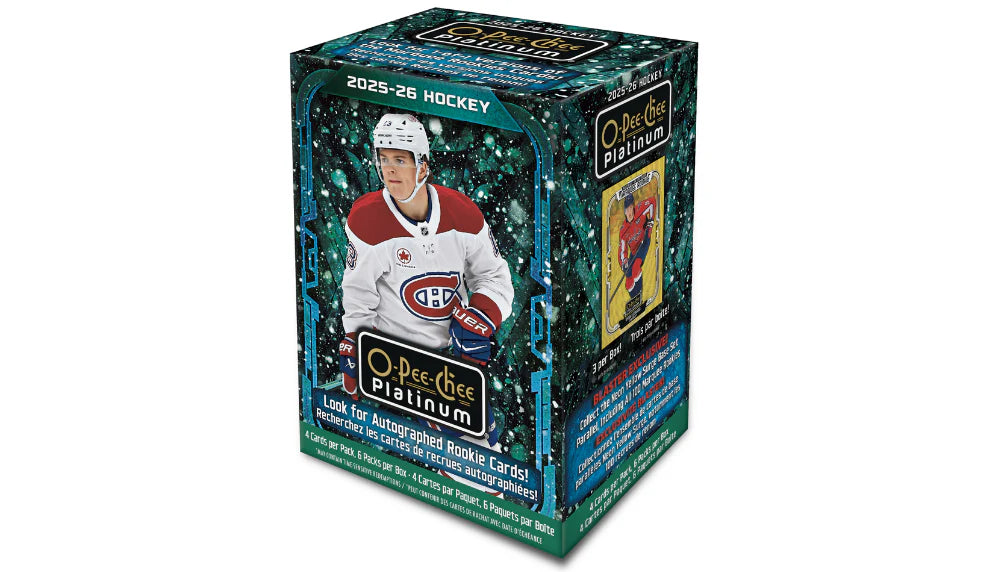 2025-26 O-Pee-Chee Platinum Hockey Hobby Blaster