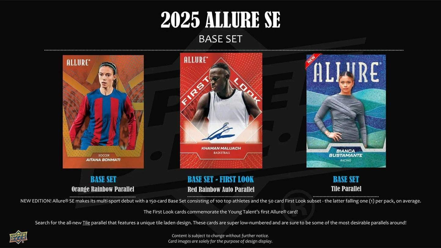 2025 UD Allure SE Multi Sport Hobby Box