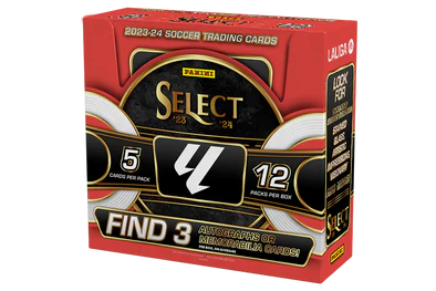 2023-24 Panini Select Soccer Hobby Box LALIGA La Liga