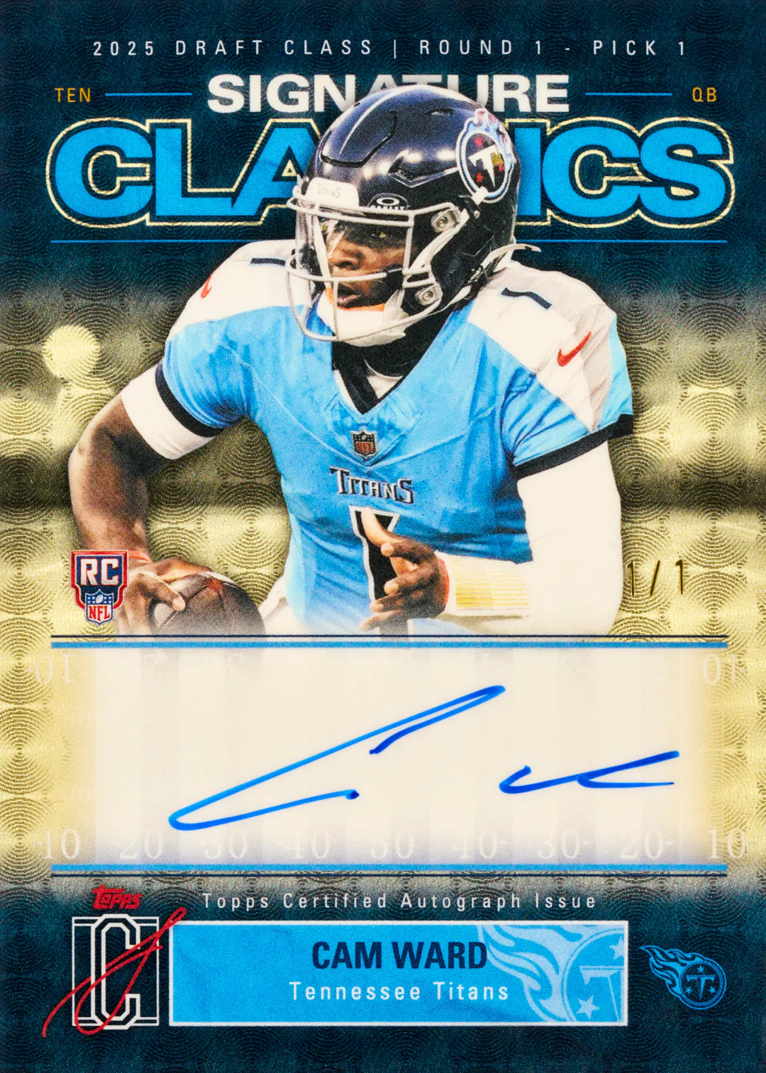 2025 TOPPS SIGNATURE SERIES CLASS NFL Football Blaster Box