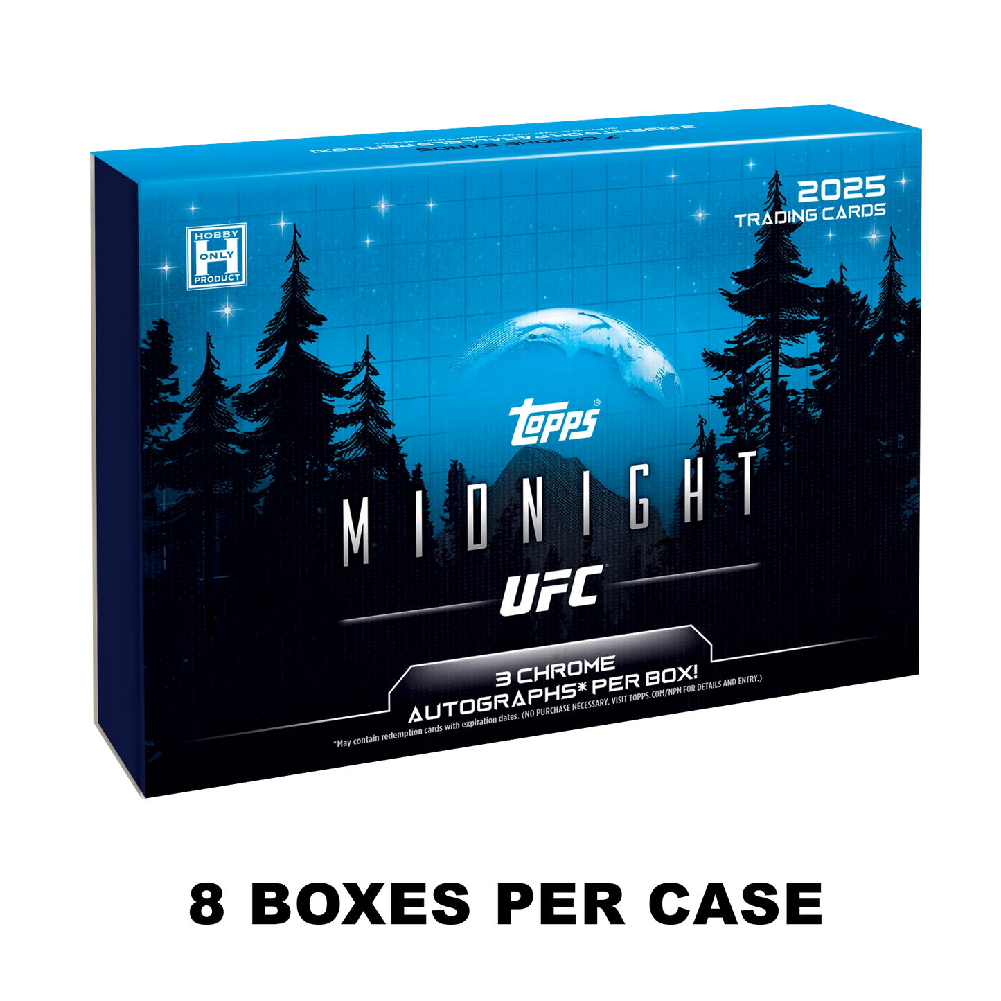 2025 Topps Midnight UFC Hobby Box