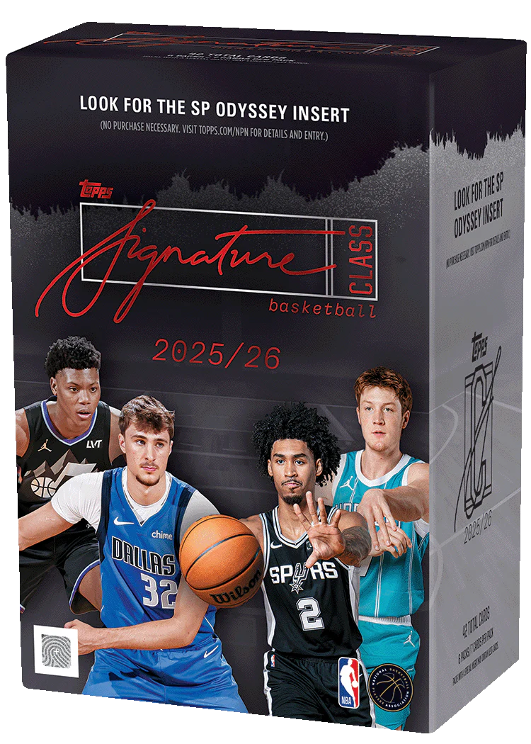 2025-26 NBA Topps Signature Class Value Blaster Box