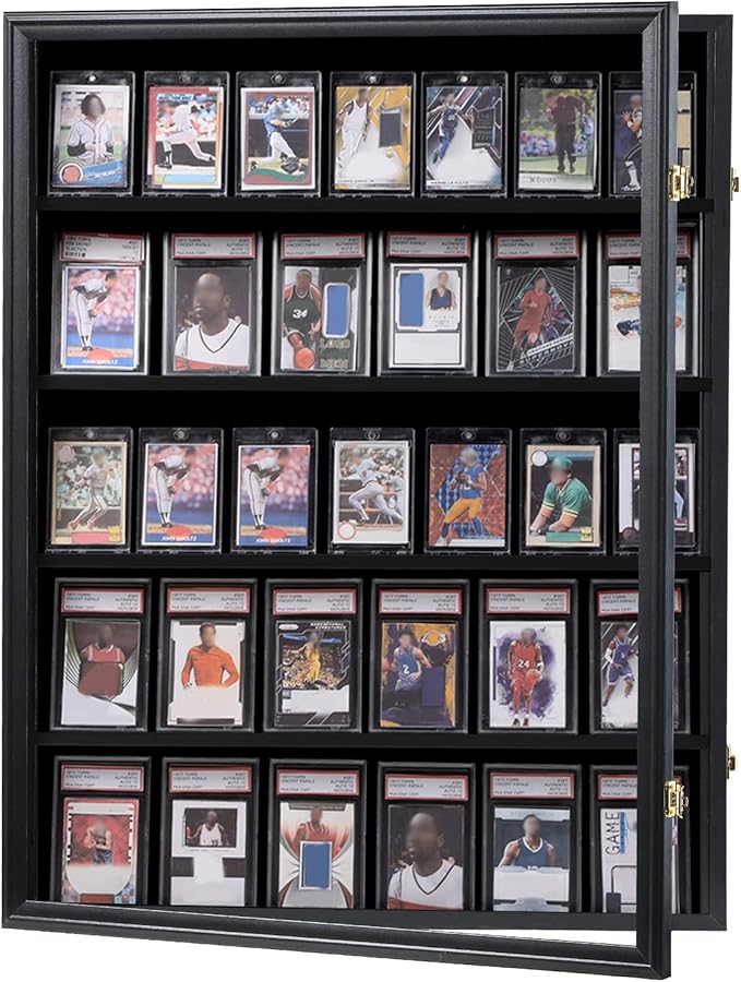 36 Card Black Graded Card Display / Storage Case
