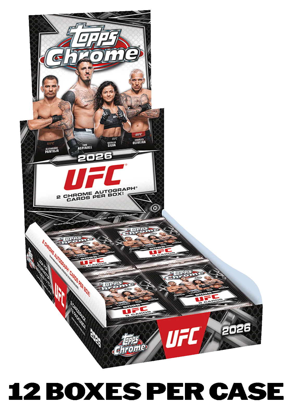 2026 Topps Chrome UFC Hobby Box