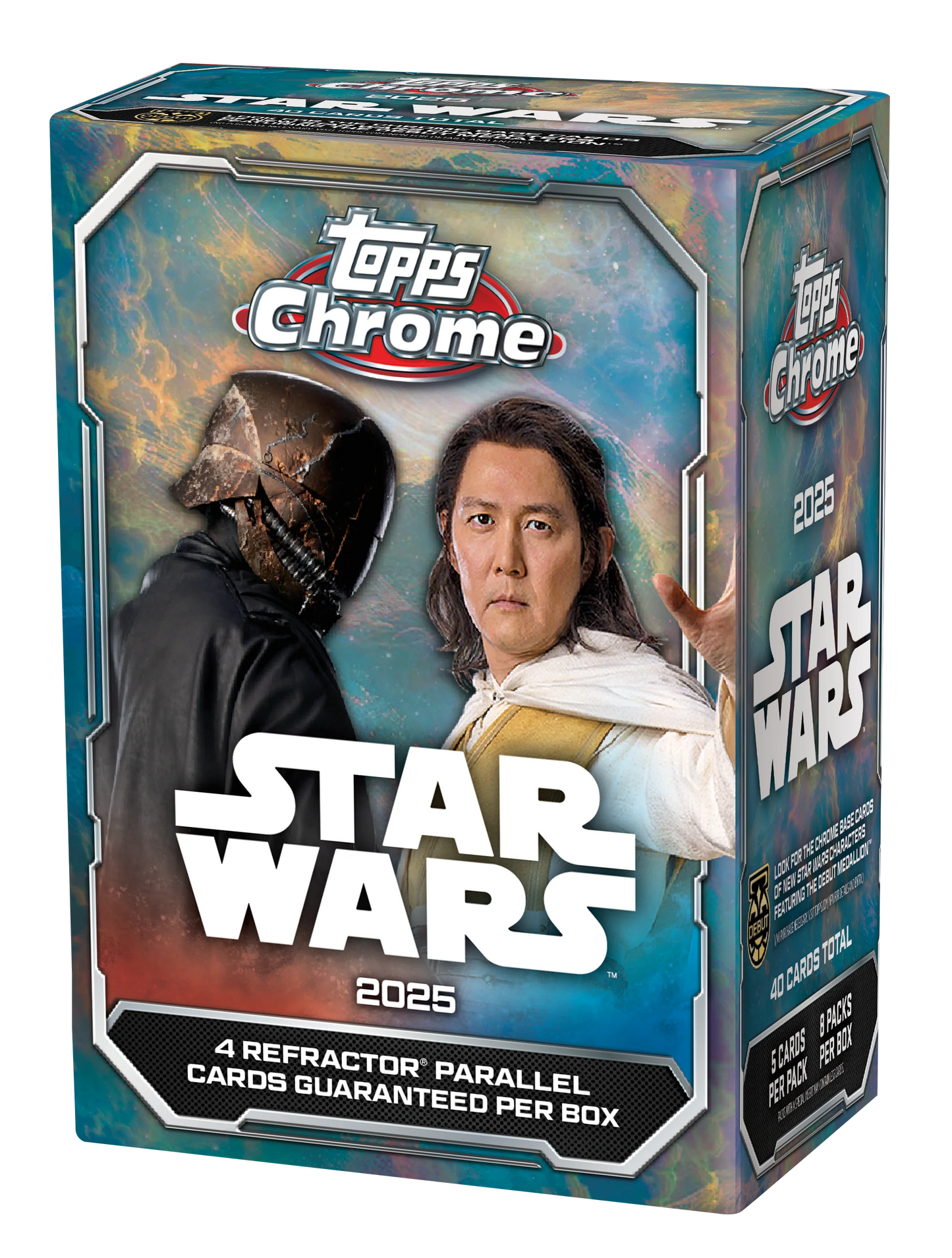 STAR WARS 2025 Topps Chrome Value Blaster Box