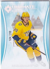 Egor Afanasyev Ultimate Rookies 124/299 Card #187 2023-24 Upper Deck Ultimate Collection Rookie Card RC Nashville Predators