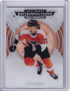 Elliot Desnoyers Ultimate Introductions Rookie Card UI-67 2023-24 Upper Deck Ultimate Collection Rookie Card RC Philadelphia Flyers