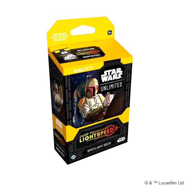 STAR WARS: Unlimited: JUMP TO LIGHTSPEED Spotlight Deck BOBA FETT