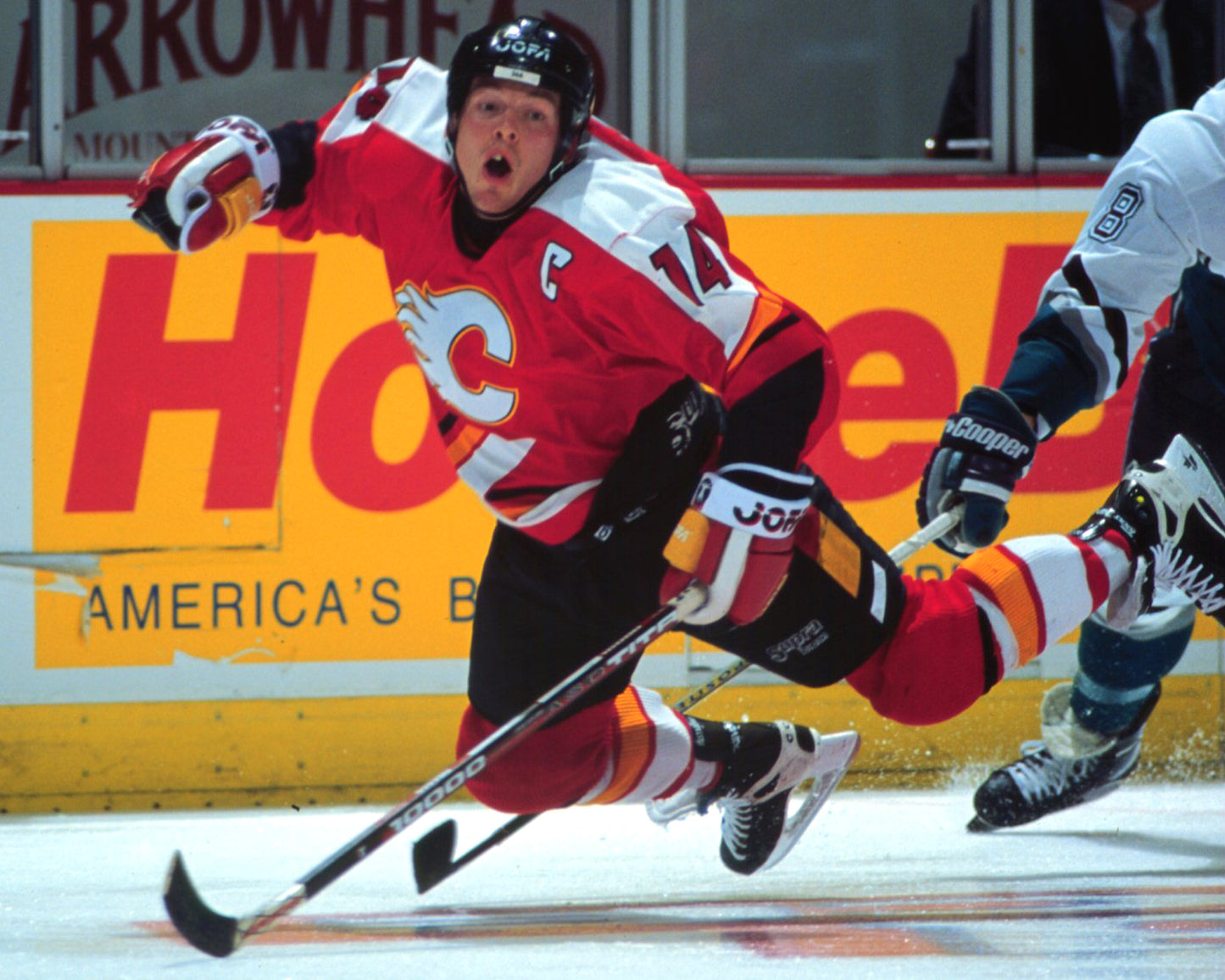 Theoren Theo Fleury Signed Calgary Flames 8x10 #6 Autographed photo Pre-Sale