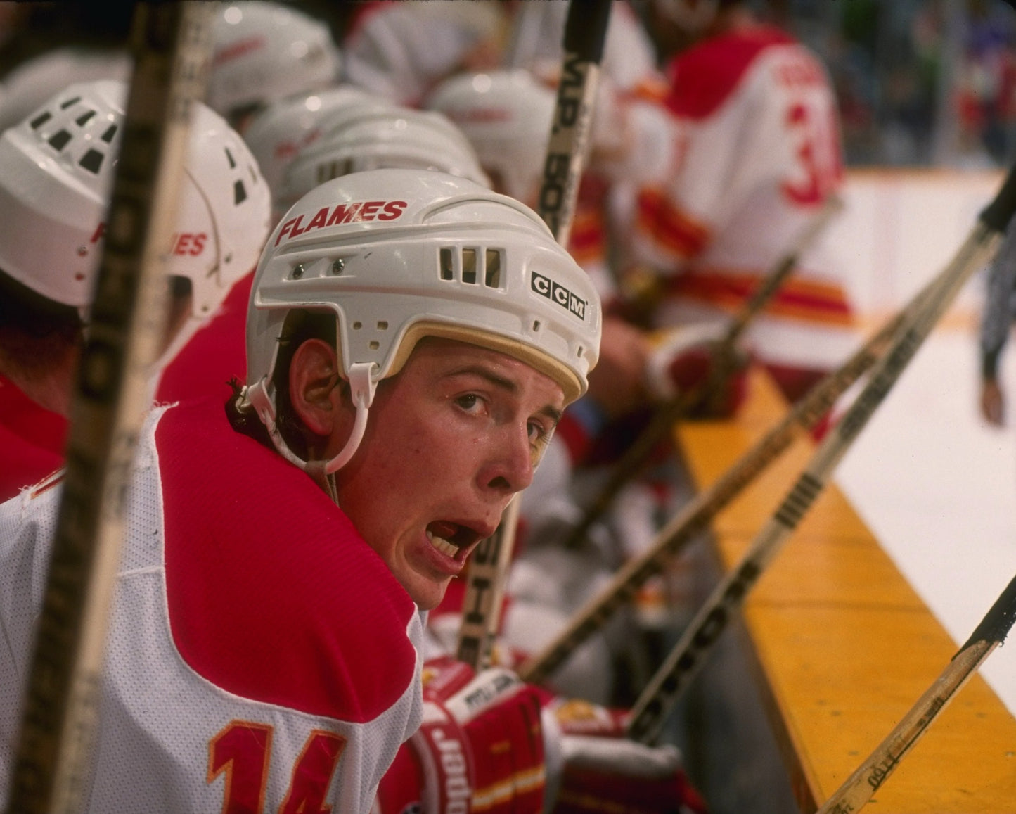 Theoren Theo Fleury Signed Calgary Flames 8x10 #7 Autographed photo Pre-Sale