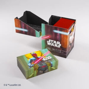 Game Genic - STAR WARS: Unlimited: Soft Crate: Obi-Wan Kenobi/Darth Maul