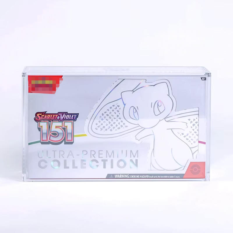 Pokemon 151 Ultra Premium Collection UPC Acrylic Display Case