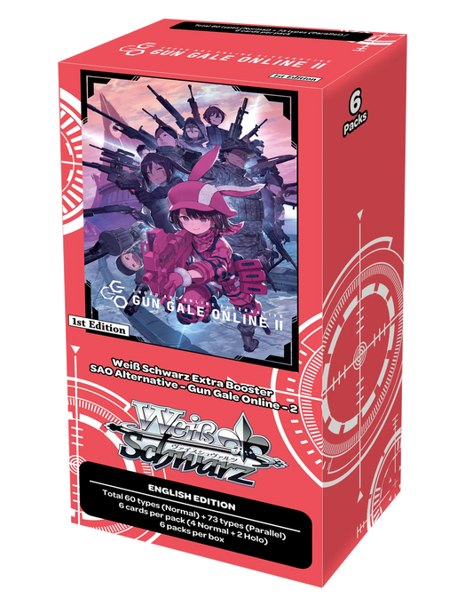 Weiss Schwarz - SAO Alternative Gun Gale Online 2 Extra Booster Box