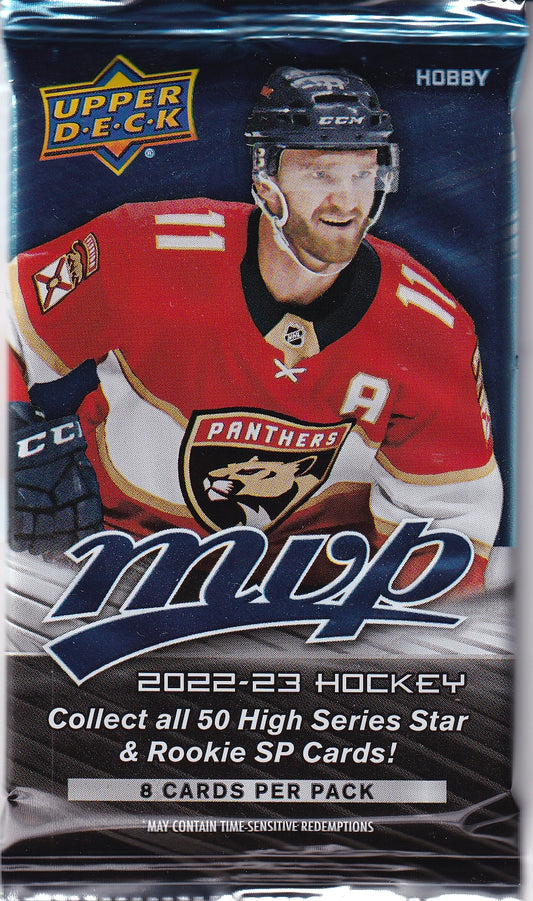 2022-23 UD MVP Hockey Hobby Pack