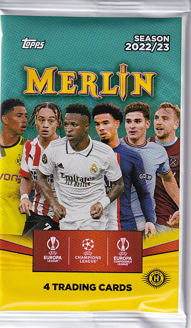 2022-23 Topps Merlin CHROME UEFA Champions League Soccer Hobby ...