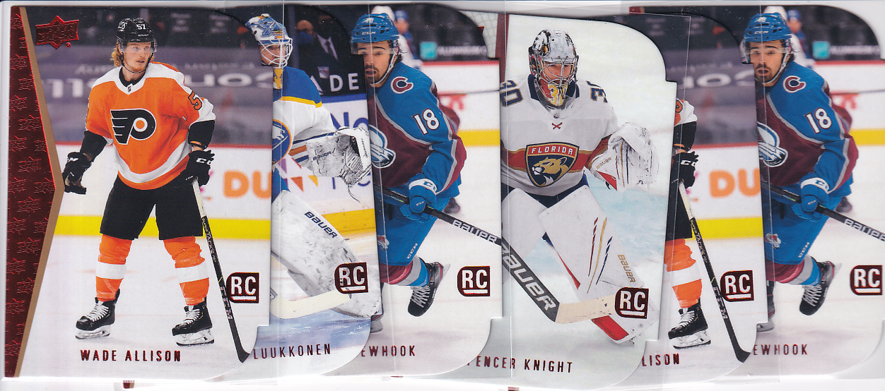 2021-22 Upper Deck Series 1 & 2 RED 1994 Tribute Die Cuts Singles - Finish / Complete your sets