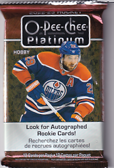 2022-23 O-Pee-Chee Platinum Hockey Hobby Pack