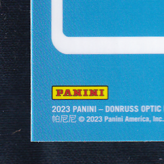 C.J. Stroud 2023 Donruss Optic Rated Rookie - STARS Card RC #244 Houston Texans CJ (Bottom left corner damage)