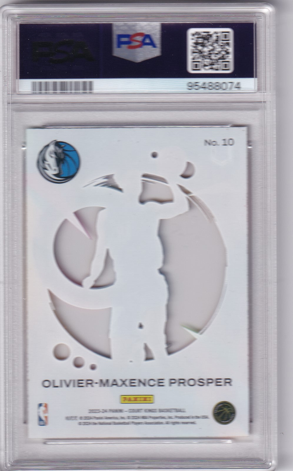 Oliver-Maxence Prosper #10 2023 Court Kings Acetate Rookie PSA 9