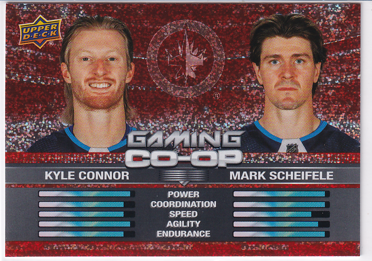 2024-25 Upper Deck UD Series 1 - Gaming CO-OP Speckle Insert Cards- Complete / Finish your Set