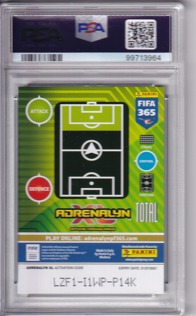 Sanchi / Rues / Haaland Panini Adrenalyn XL FIFA 365 PSA 10 #261