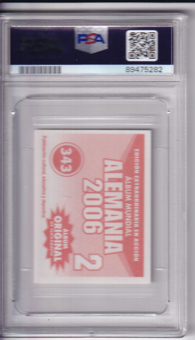 CROATIA TEAM - Luka Modric - 2006 Navarrete Mundial Alemania ED.EXT PSA 9 #343