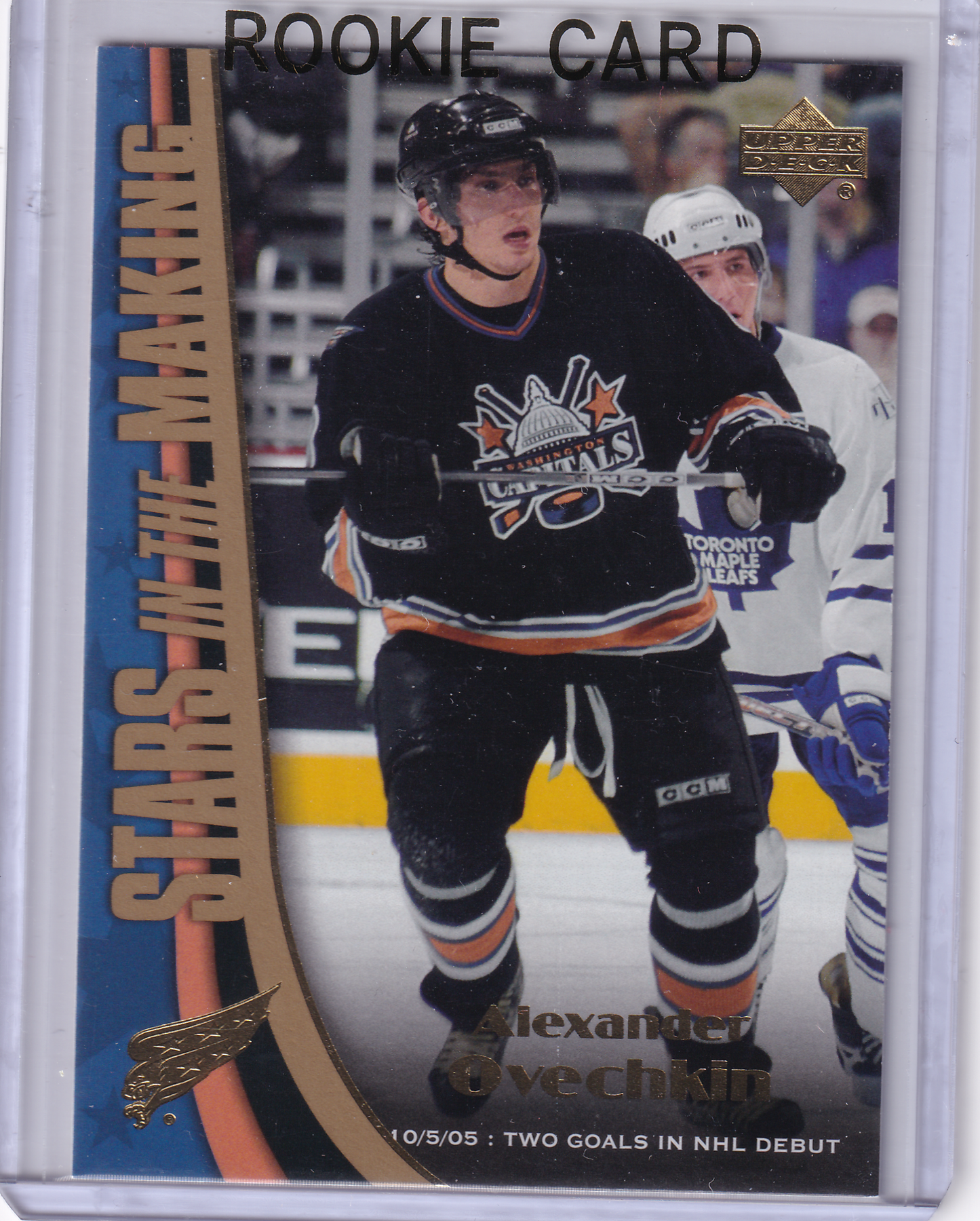 ALEXANDER OVECHKIN 2005-06 Stars in the Making Rookie Cards #SM2 Upper Deck Series 2 Washington Capitals RC