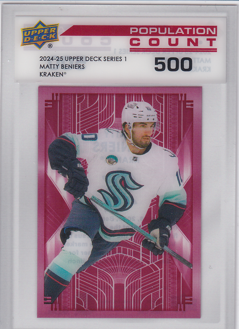 2024-25 Upper Deck UD Series 1 & 2 - Population Count 500- Complete / Finish your Set