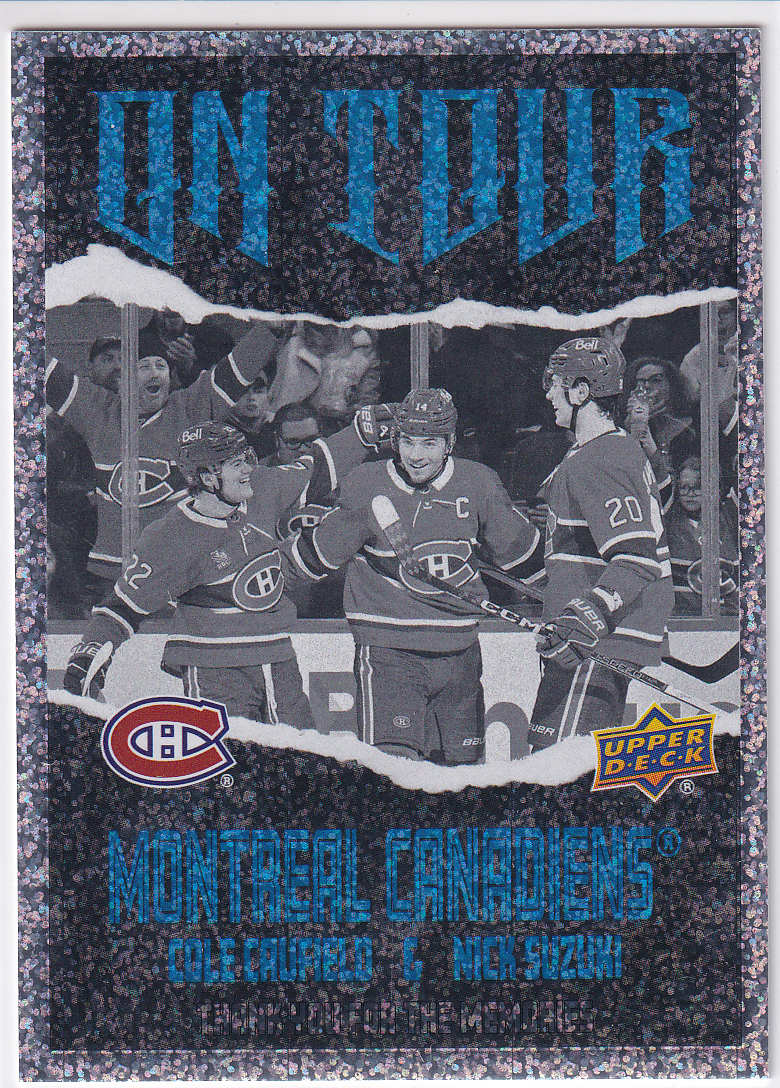 2024-25 Upper Deck UD Series 2 - On Tour Speckled Parallel - Complete / Finish your Set